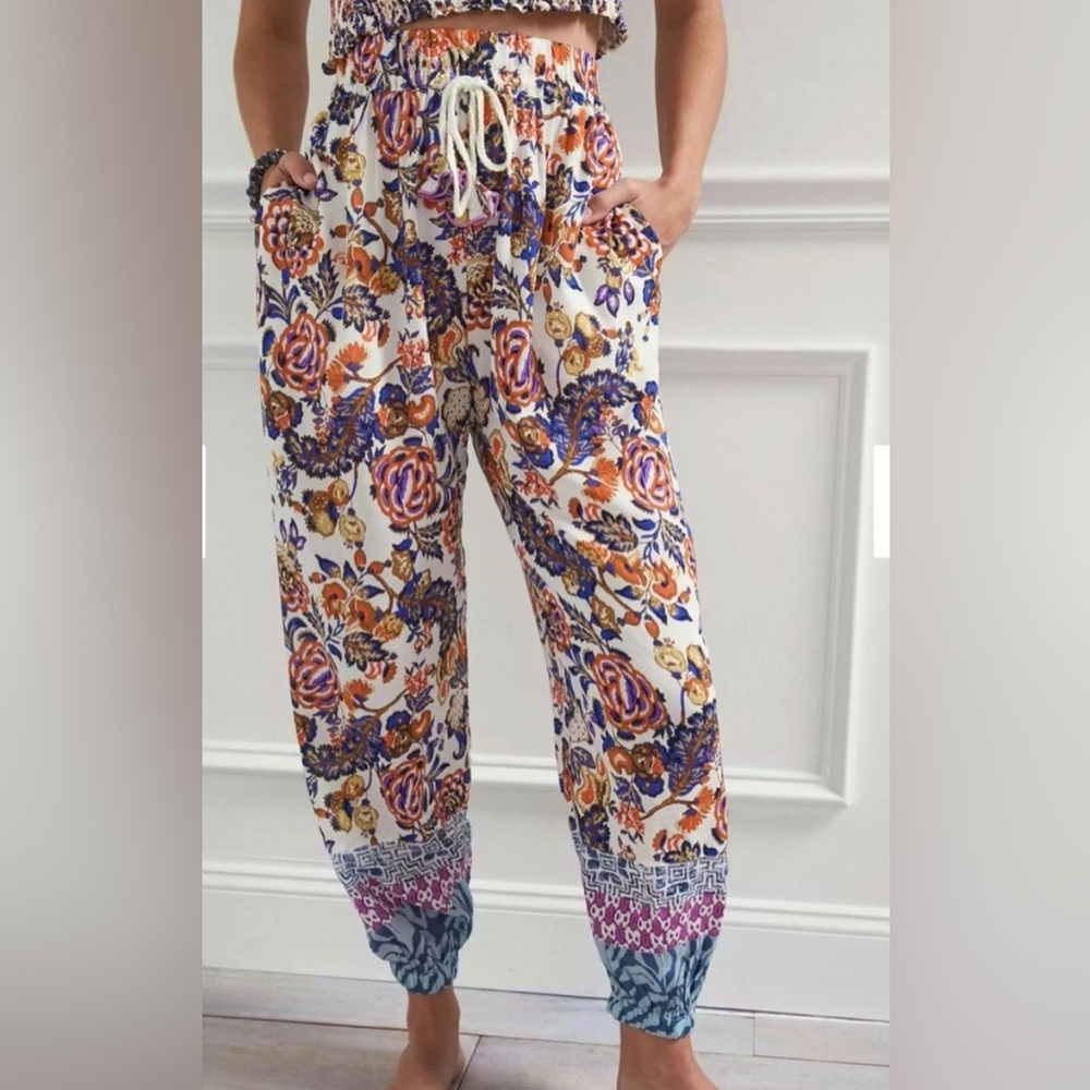 New Anthropologie pajama pants size xs